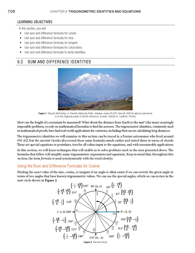 Algebra and Trigonometry - Front Matter 724